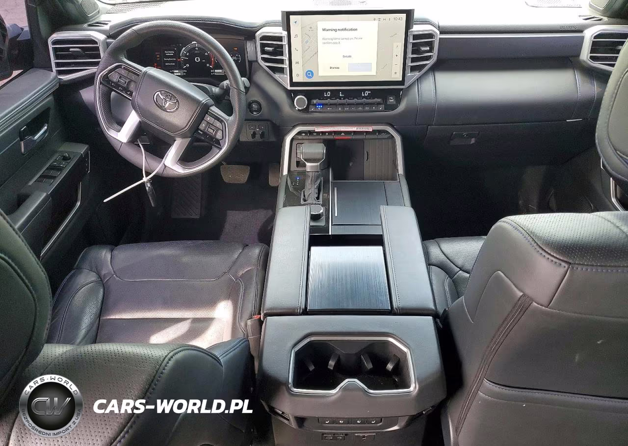 2025 Toyota Tundra Platinum VIN:5TFNA5DB8SX238653 - 8
