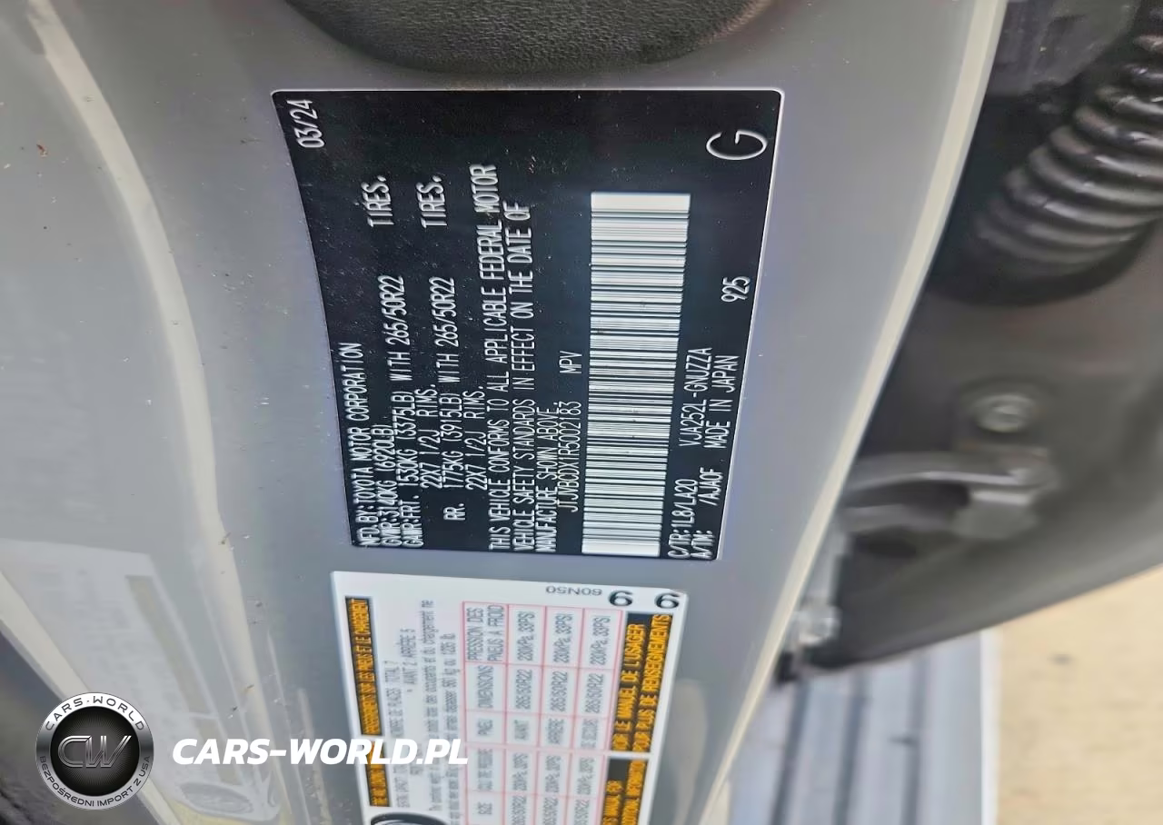 2024 Lexus Gx 550 Luxury VIN:JTJVBCDX1R5002183 - 14