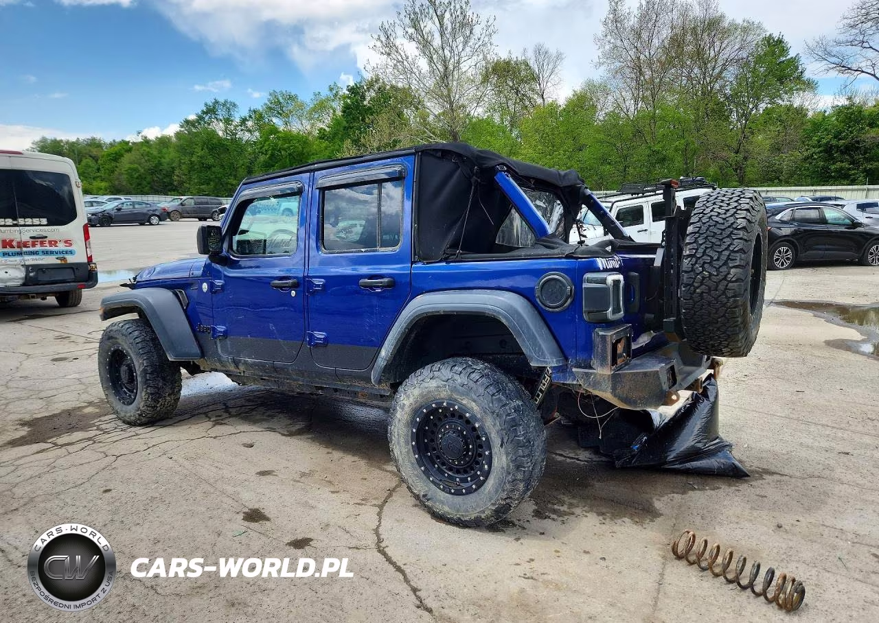 2018 Jeep Wrangler Unlimited Sport VIN:1C4HJXDN7JW197309 - 2