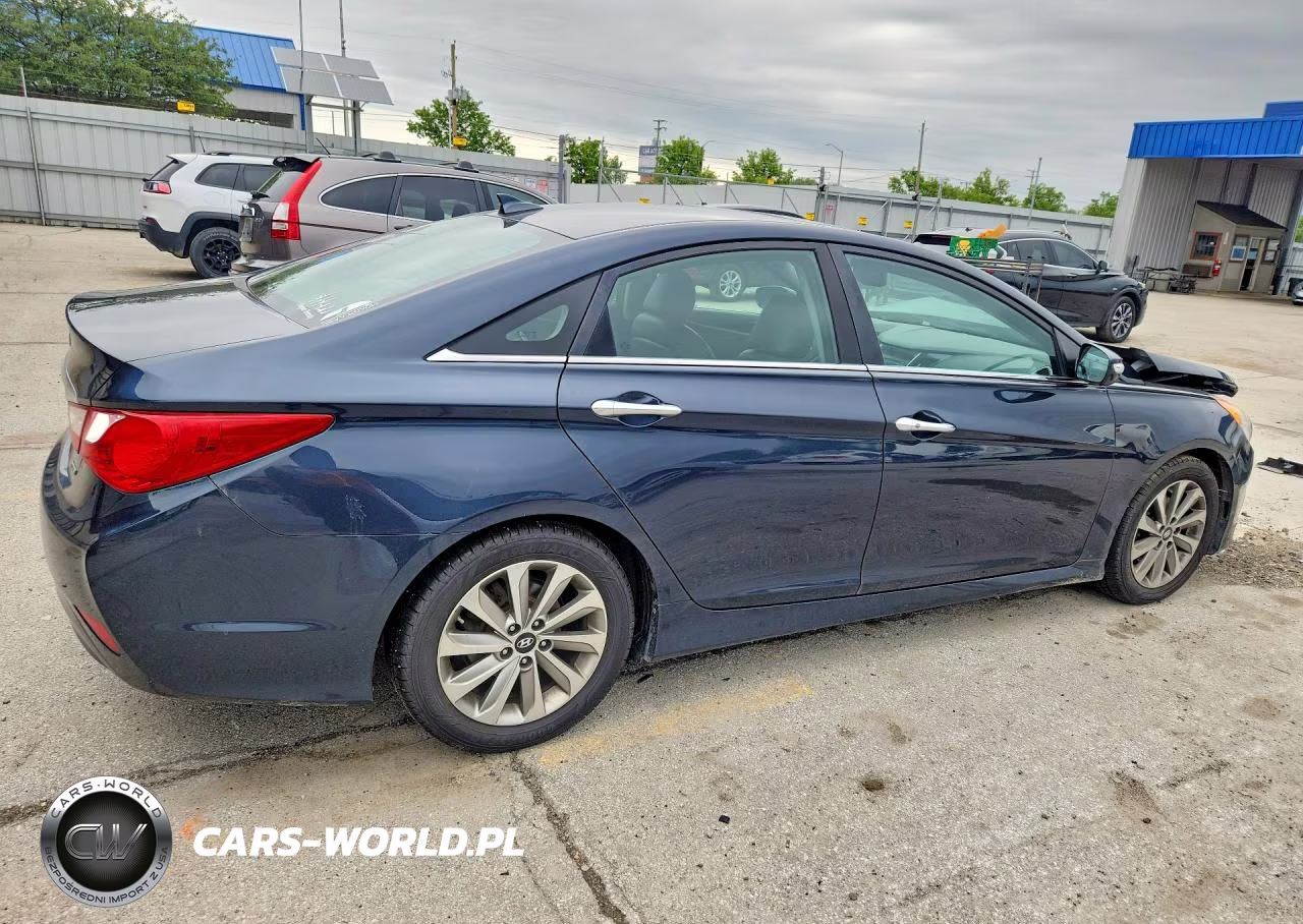 2014 Hyundai Sonata Limited VIN:5NPEC4AC0EH897389 - 3