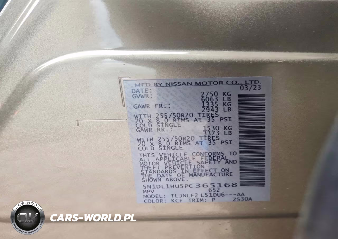 2023 Infiniti Qx60 Autograph VIN:5N1DL1HU5PC365168 - 13