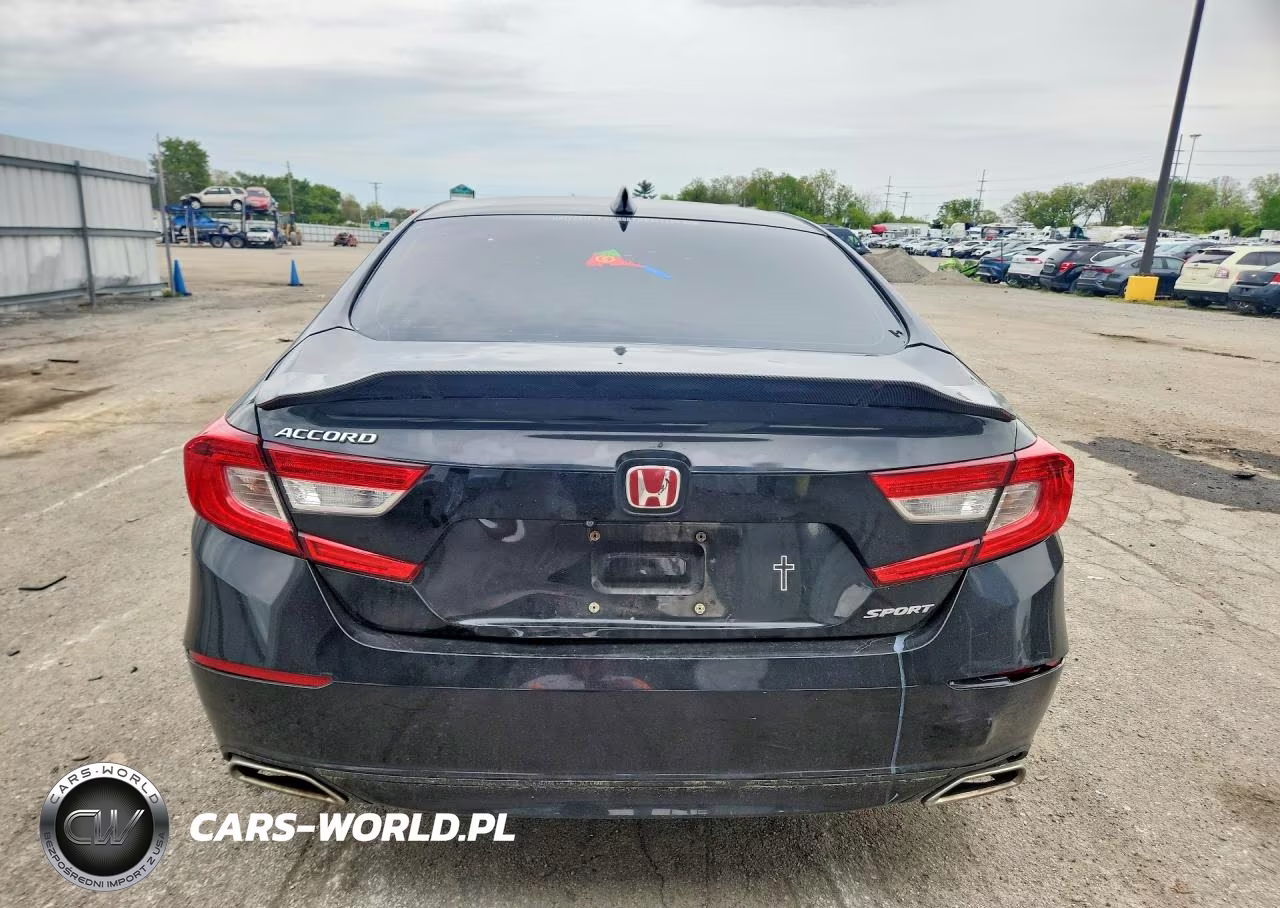 2018 Honda Accord Sport VIN:1HGCV1F30JA143985 - 6