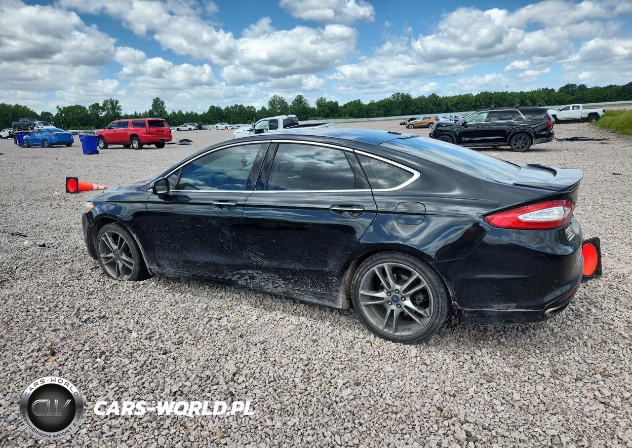 2014 Ford Fusion Titanium VIN:3FA6P0K94ER287681 - 2