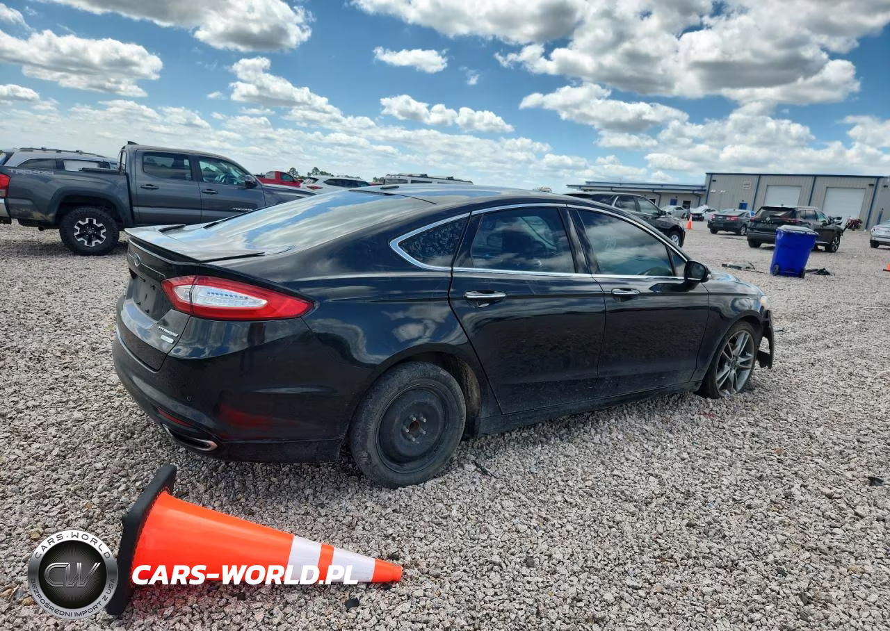 2014 Ford Fusion Titanium VIN:3FA6P0K94ER287681 - 3