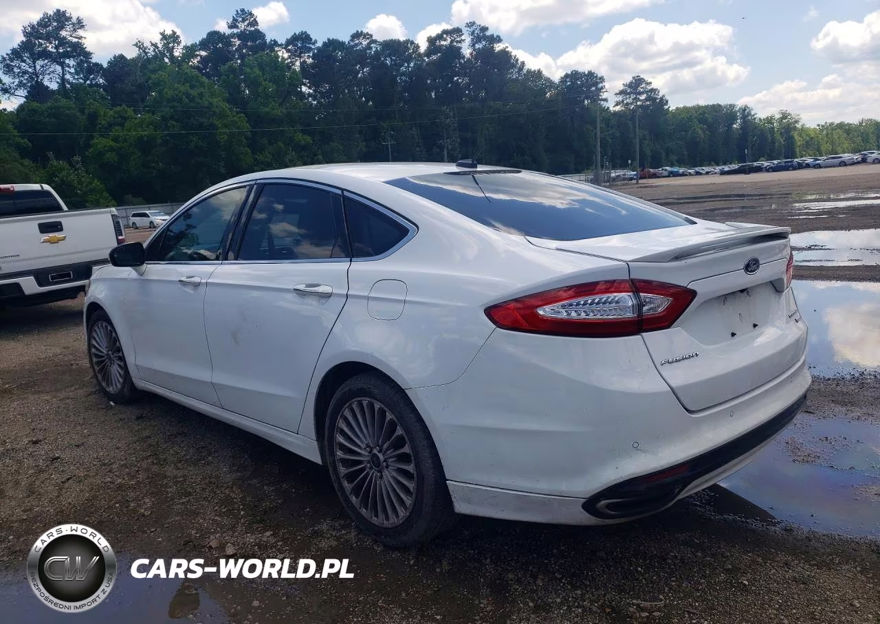 2016 Ford Fusion Titanium VIN:3FA6P0K92GR317246 - 2