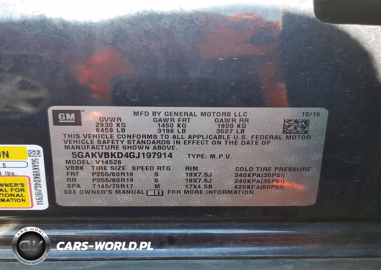 2016 Buick Enclave VIN:5GAKVBKD4GJ197914 - 13