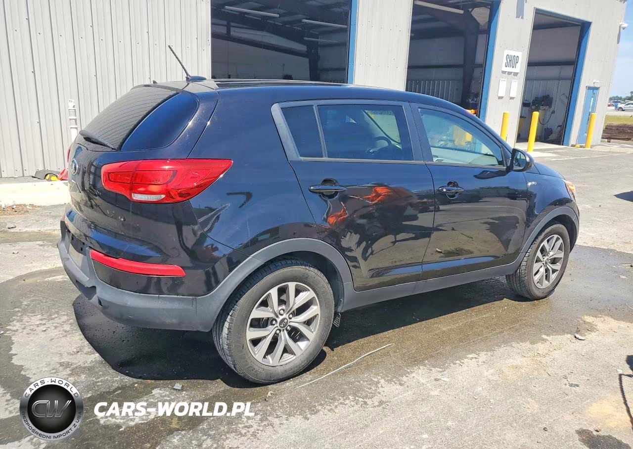 2014 Kia Sportage Lx VIN:KNDPBCAC2E7549376 - 3