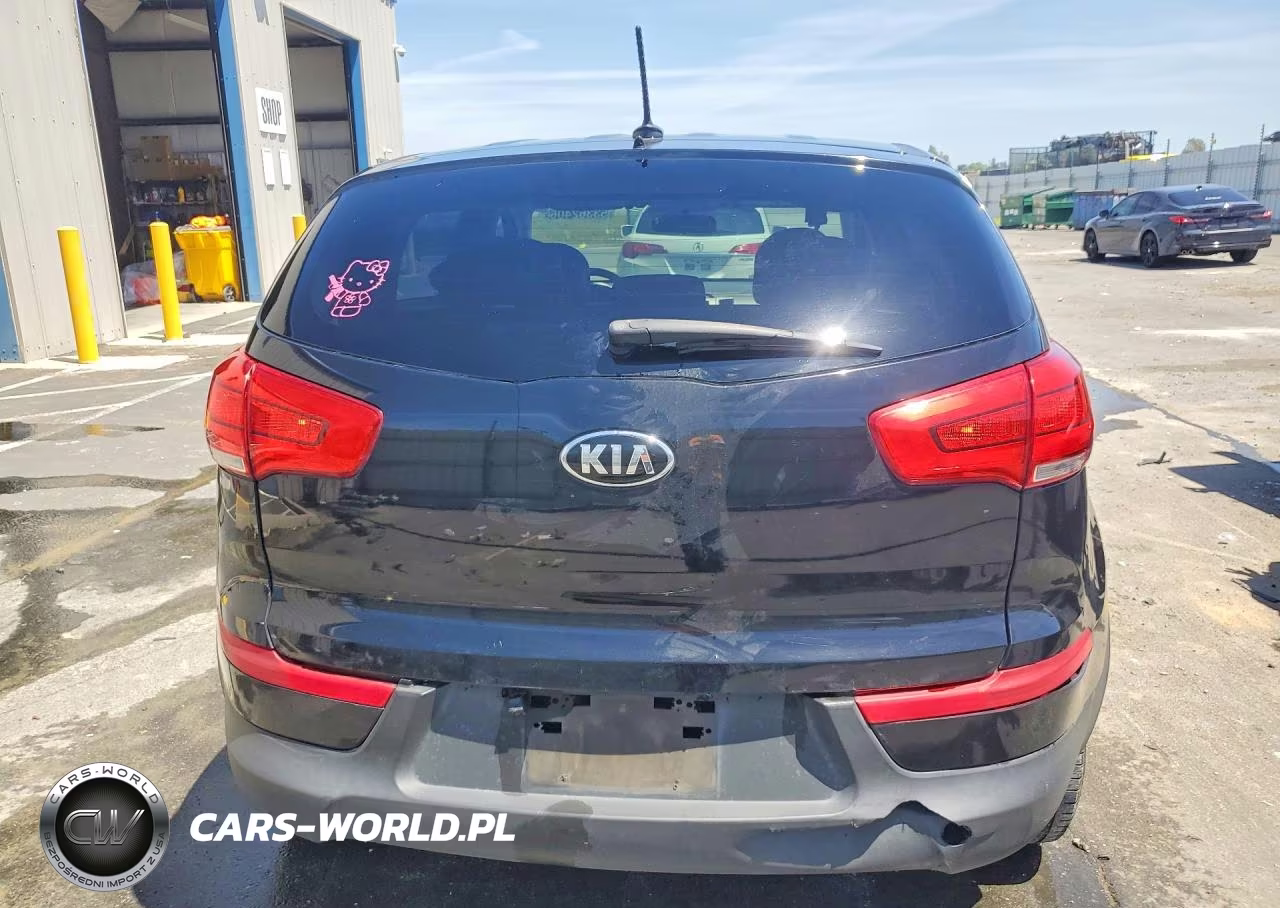2014 Kia Sportage Lx VIN:KNDPBCAC2E7549376 - 6