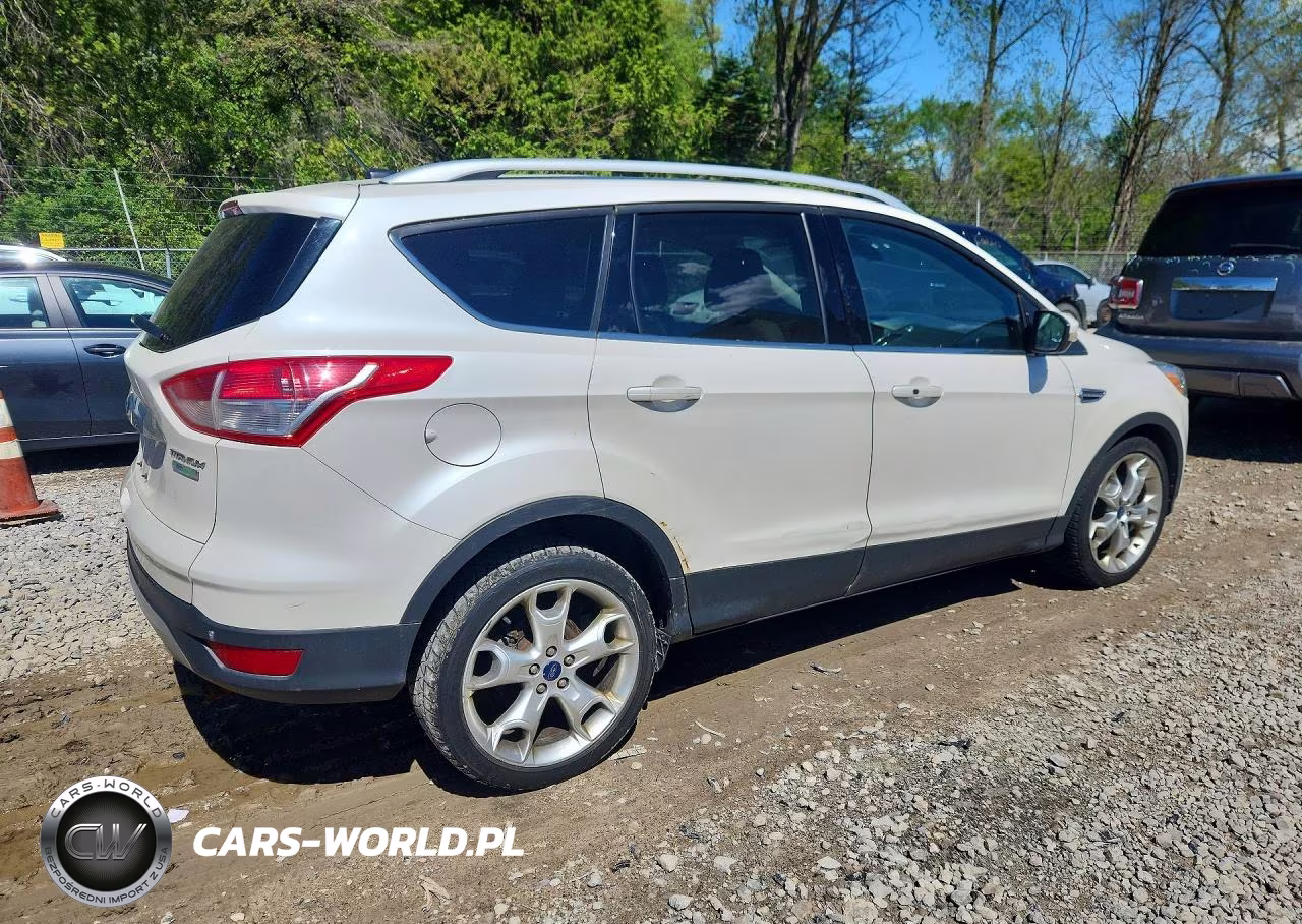 2014 Ford Escape Titanium VIN:1FMCU0J97EUB58636 - 3