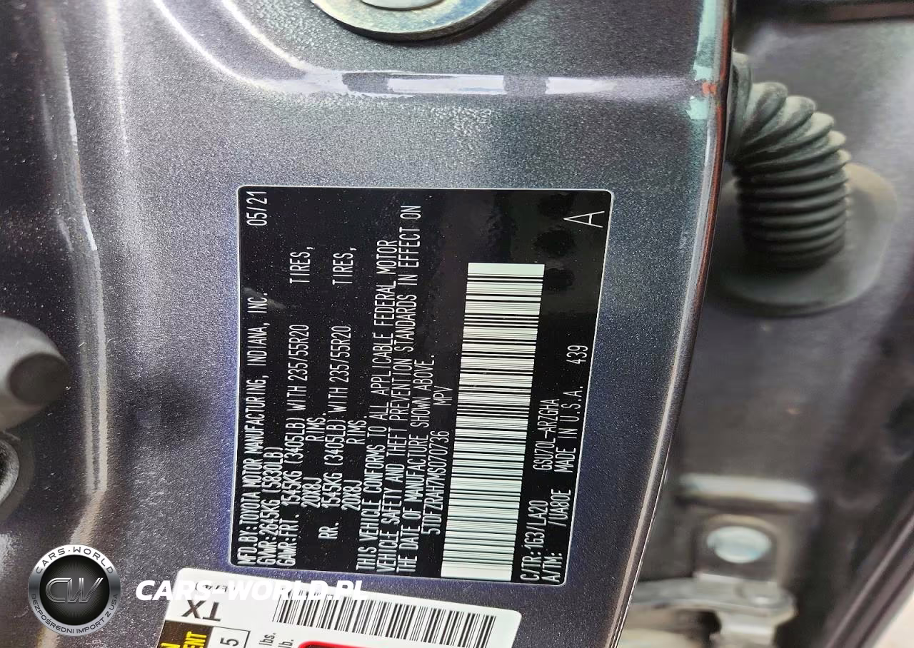 2021 Toyota Highlander Platinum VIN:5TDFZRAH7MS070736 - 13