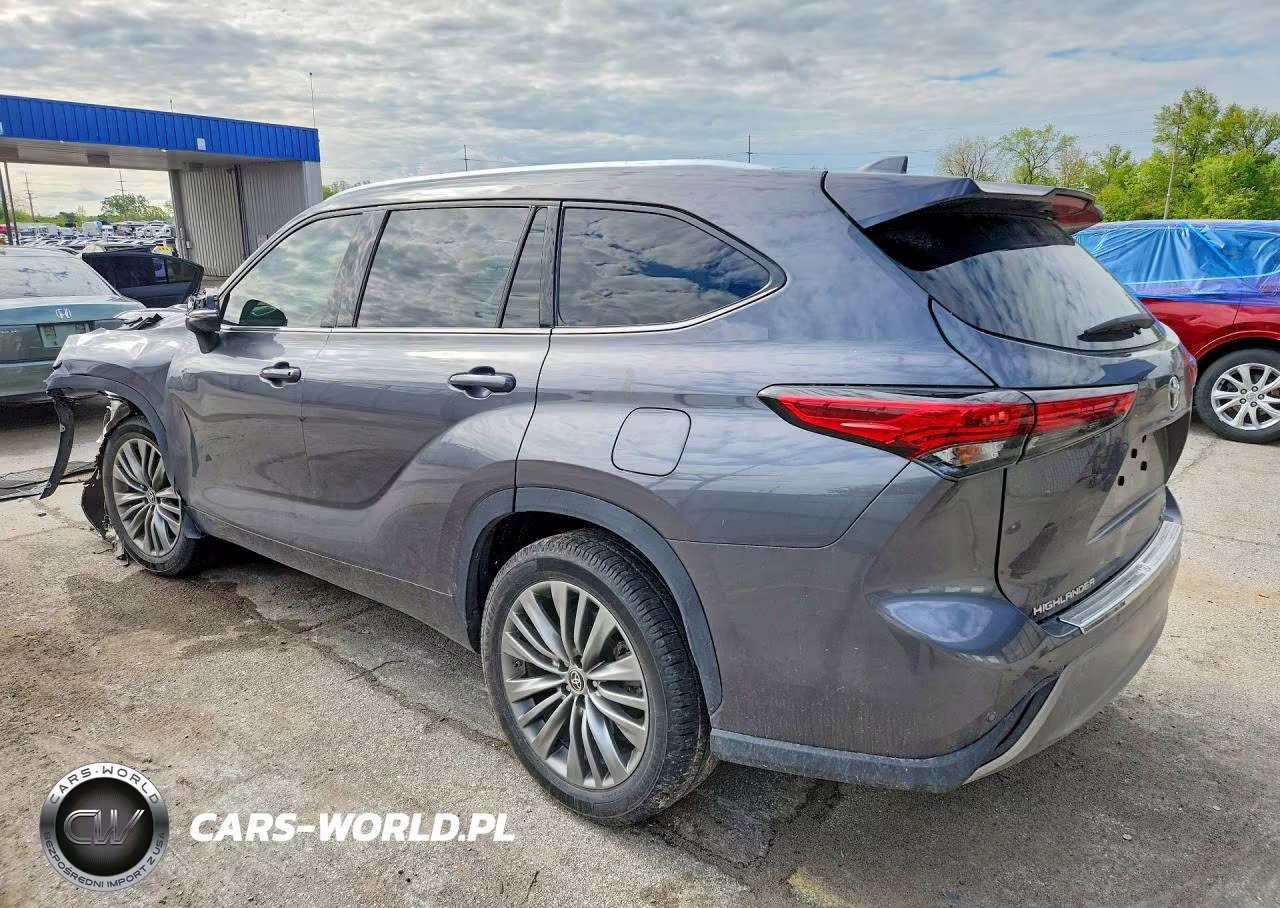 2021 Toyota Highlander Platinum VIN:5TDFZRAH7MS070736 - 2