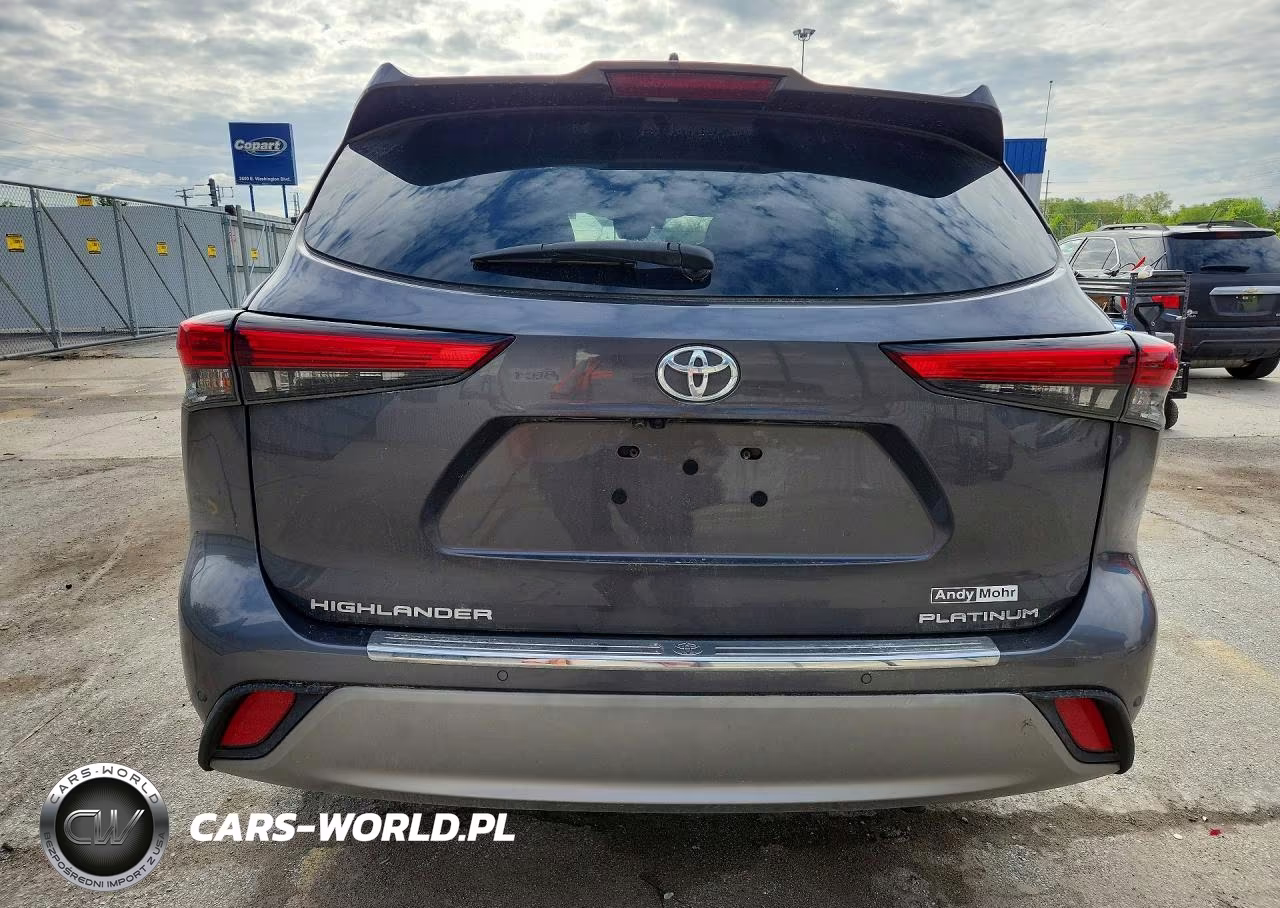 2021 Toyota Highlander Platinum VIN:5TDFZRAH7MS070736 - 6