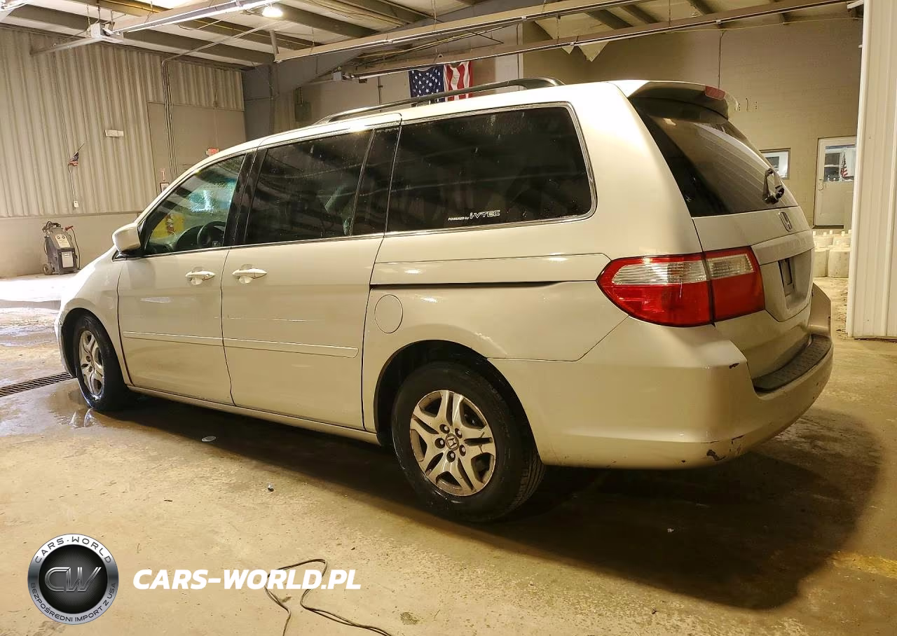 2005 Honda Odyssey Exl VIN:5FNRL38775B050761 - 2
