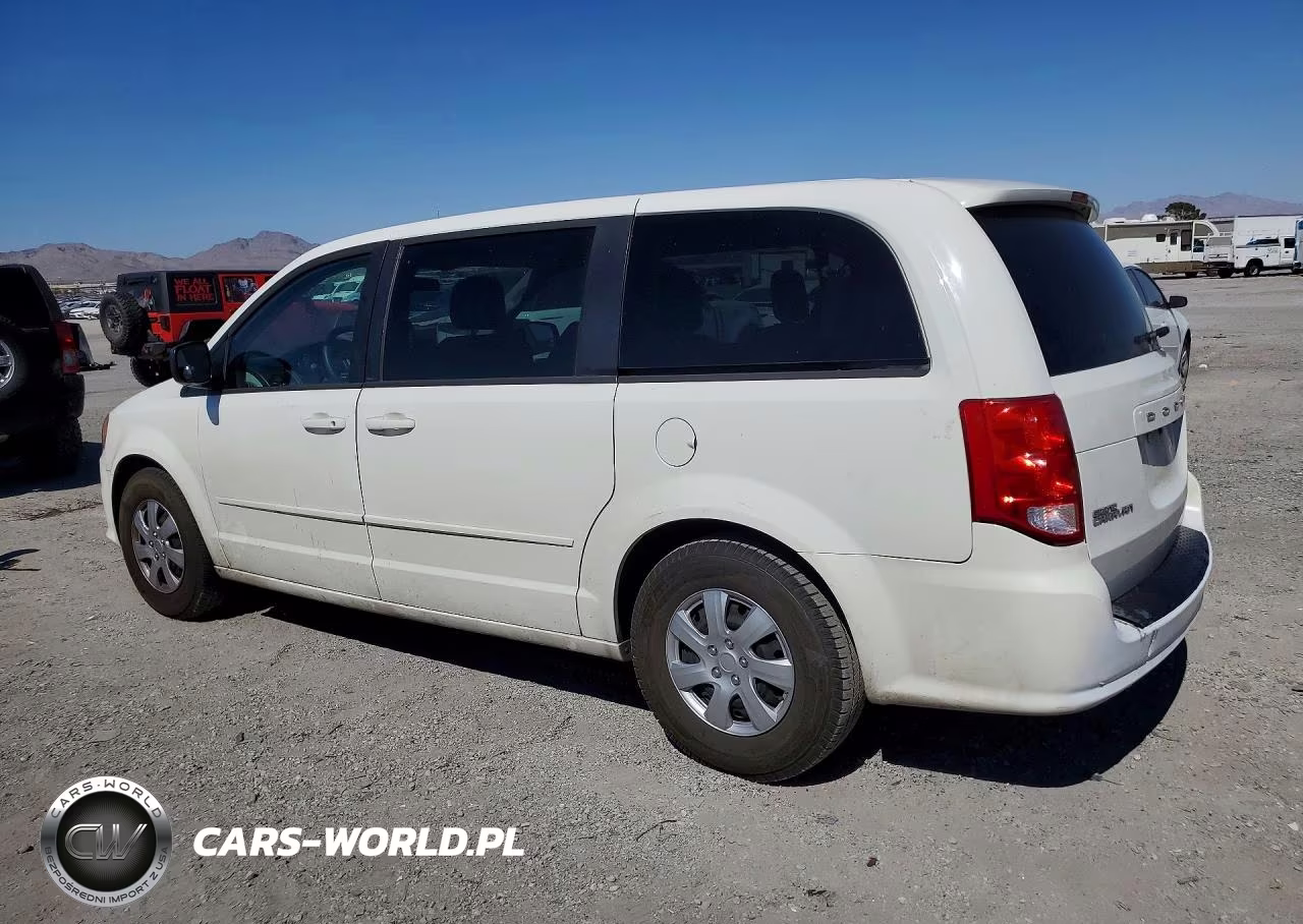 2012 Dodge Grand Caravan Se VIN:2C4RDGBG9CR204207 - 2