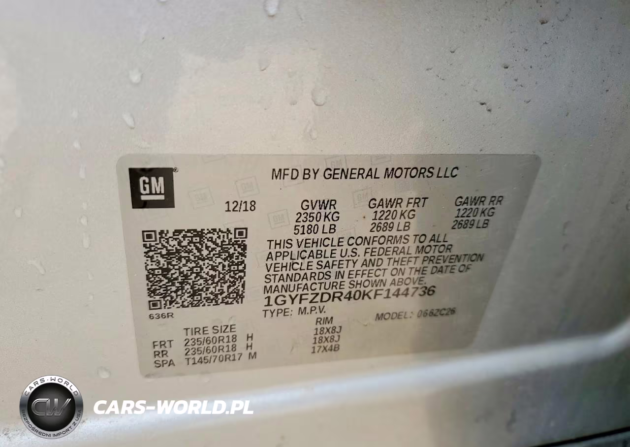 2019 Cadillac Xt4 Premium Luxury VIN:1GYFZDR40KF144736 - 13