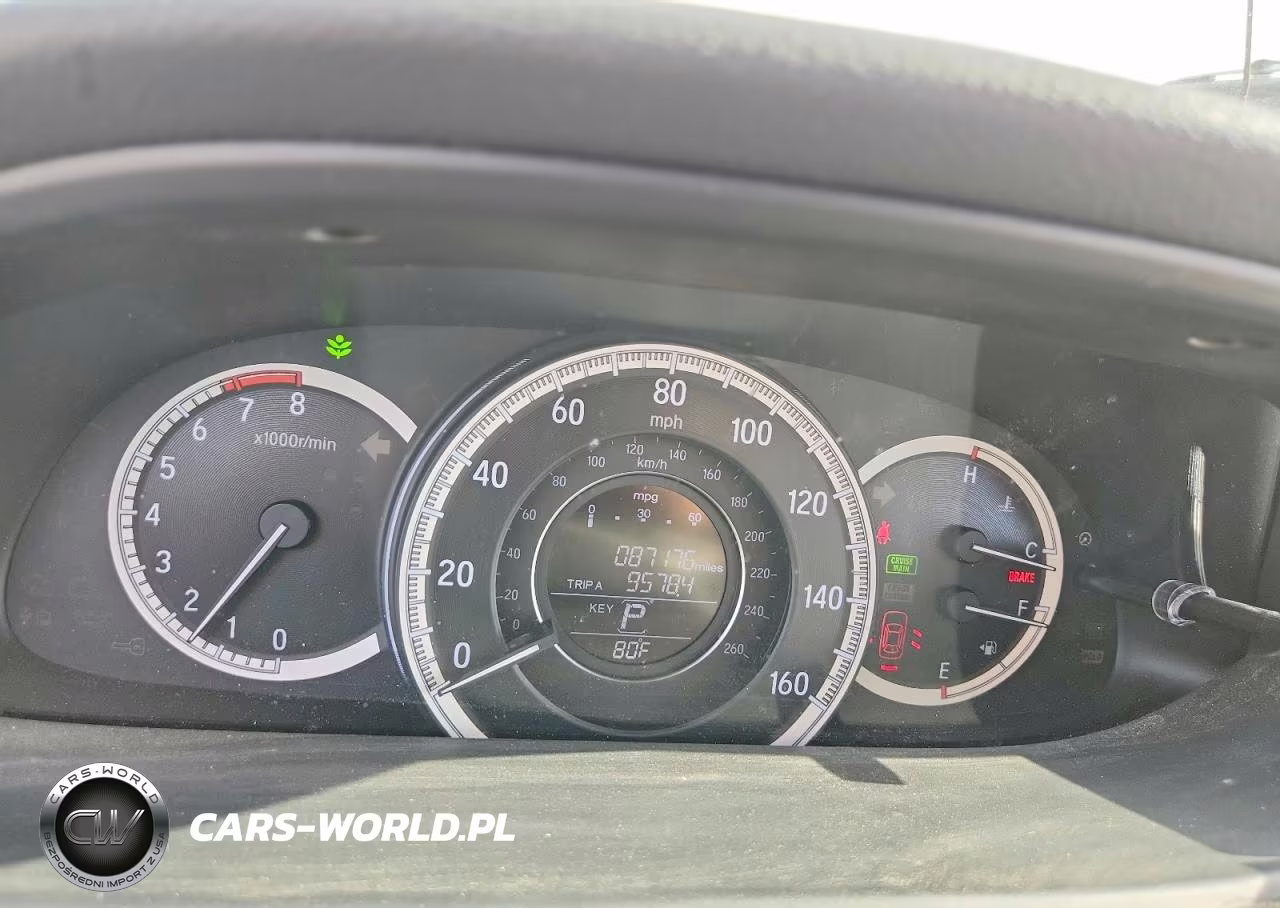 2016 Honda Accord Ex VIN:1HGCR2F70GA153406 - 9