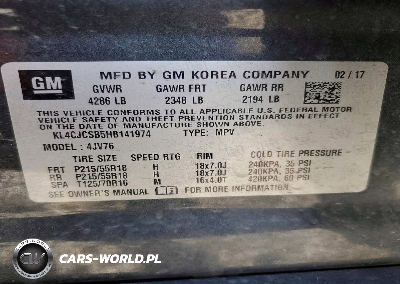 2017 Buick Encore Essence VIN:KL4CJCSB5HB141974 - 14