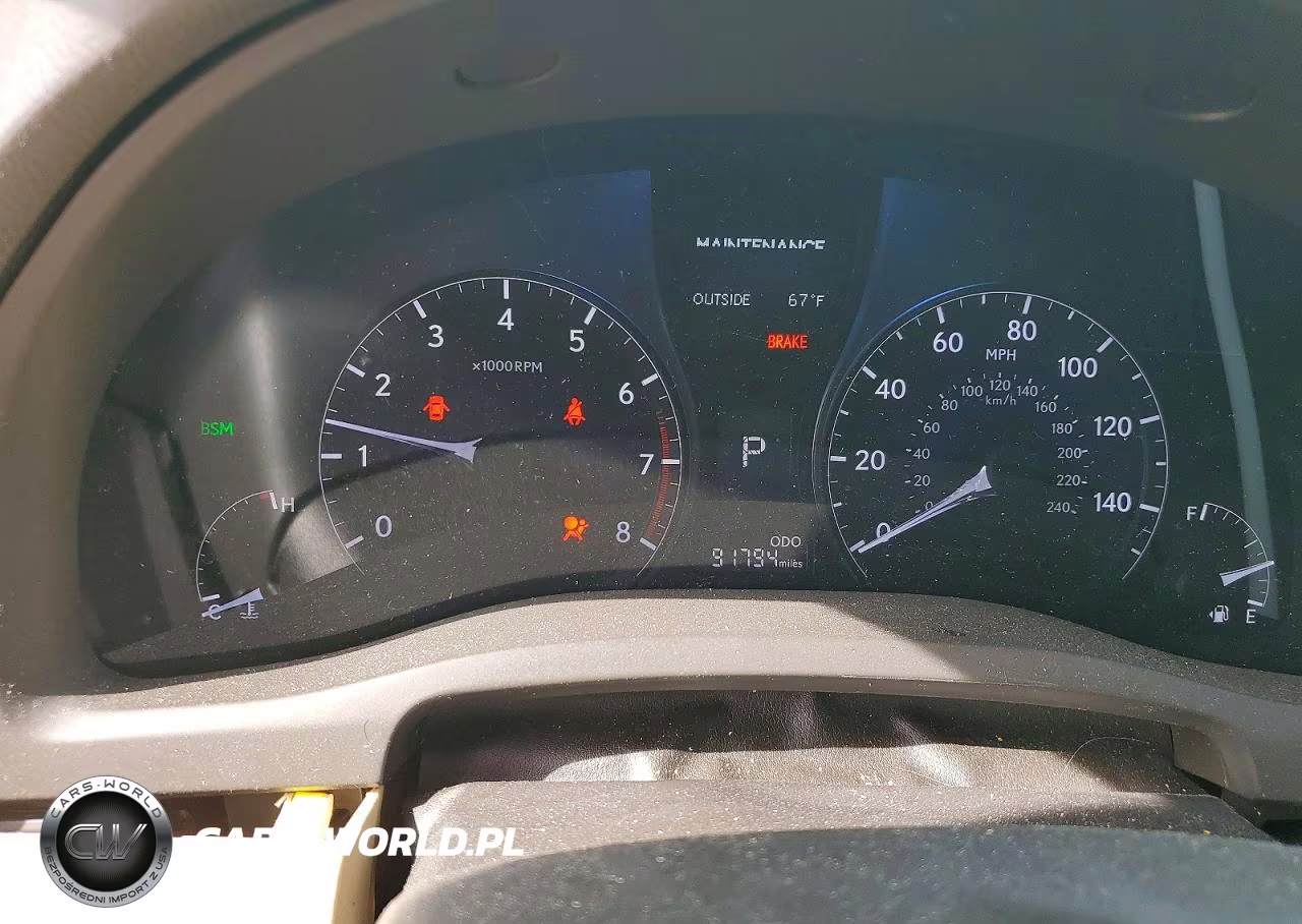 2014 Lexus Rx 350 VIN:2T2ZK1BA8EC135426 - 9