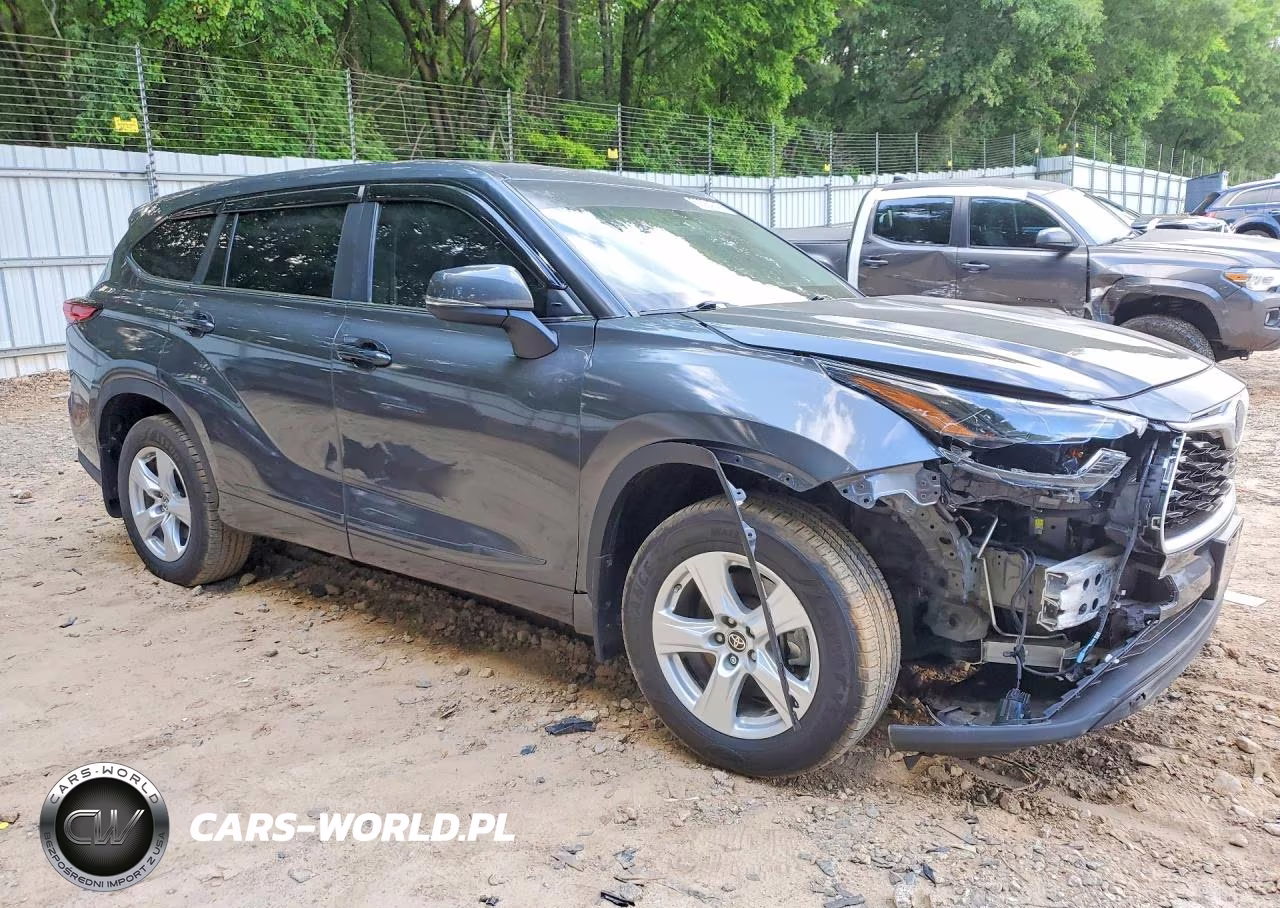2023 Toyota Highlander Hybrid Le VIN:5TDZARAH0PS526312 - 4