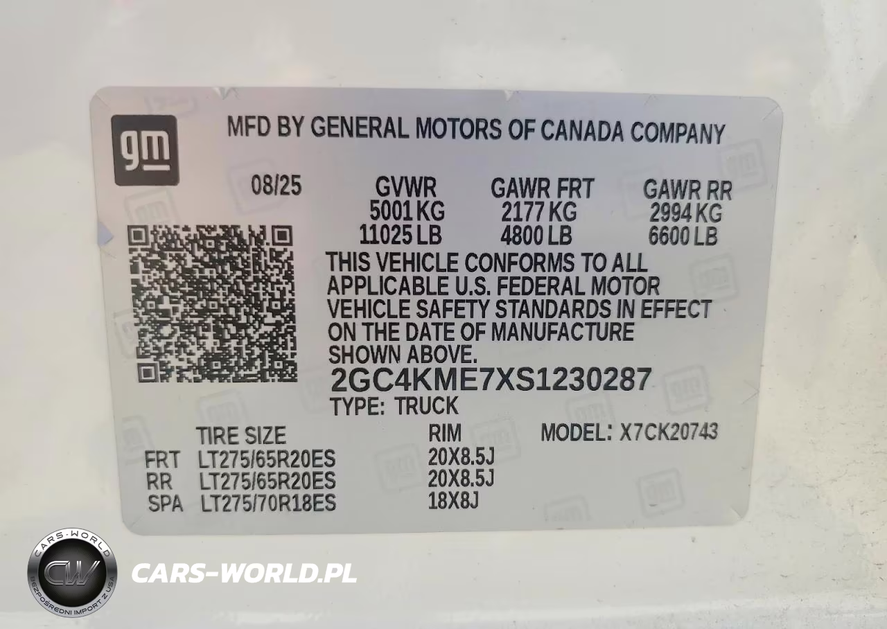 2025 Chevrolet Silverado K2500 Custom VIN:2GC4KME7XS1230287 - 13