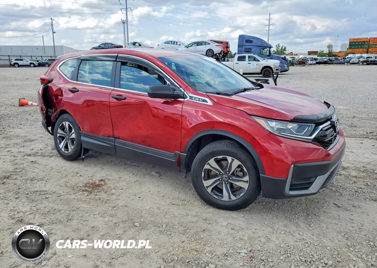 2020 Honda Cr-V Lx VIN:2HKRW2H27LH650989 - 4