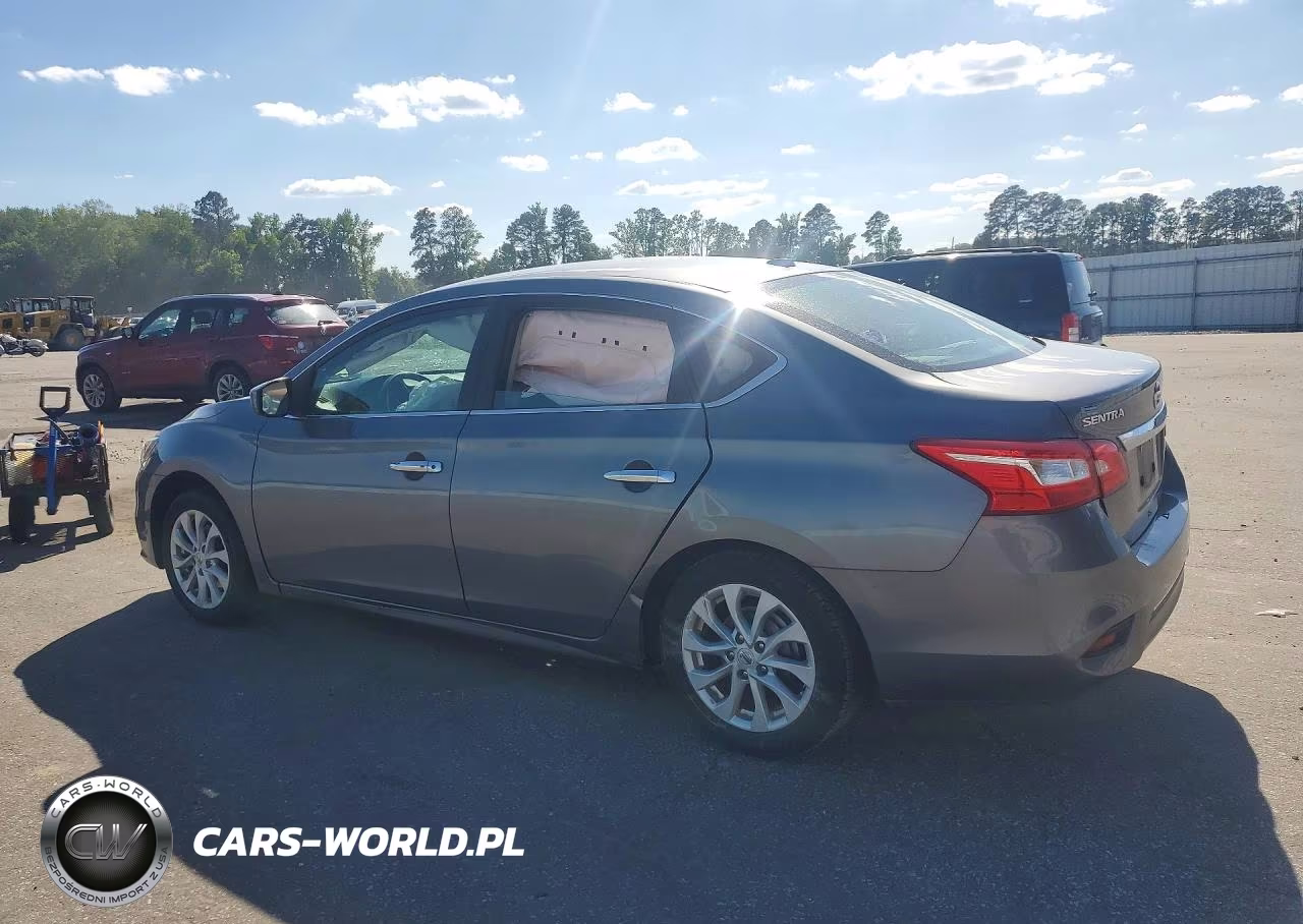 2019 Nissan Sentra Sv VIN:3N1AB7AP0KY433123 - 2