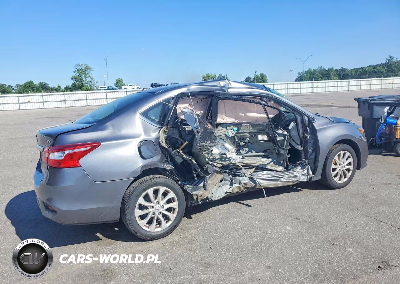 2019 Nissan Sentra Sv VIN:3N1AB7AP0KY433123 - 3