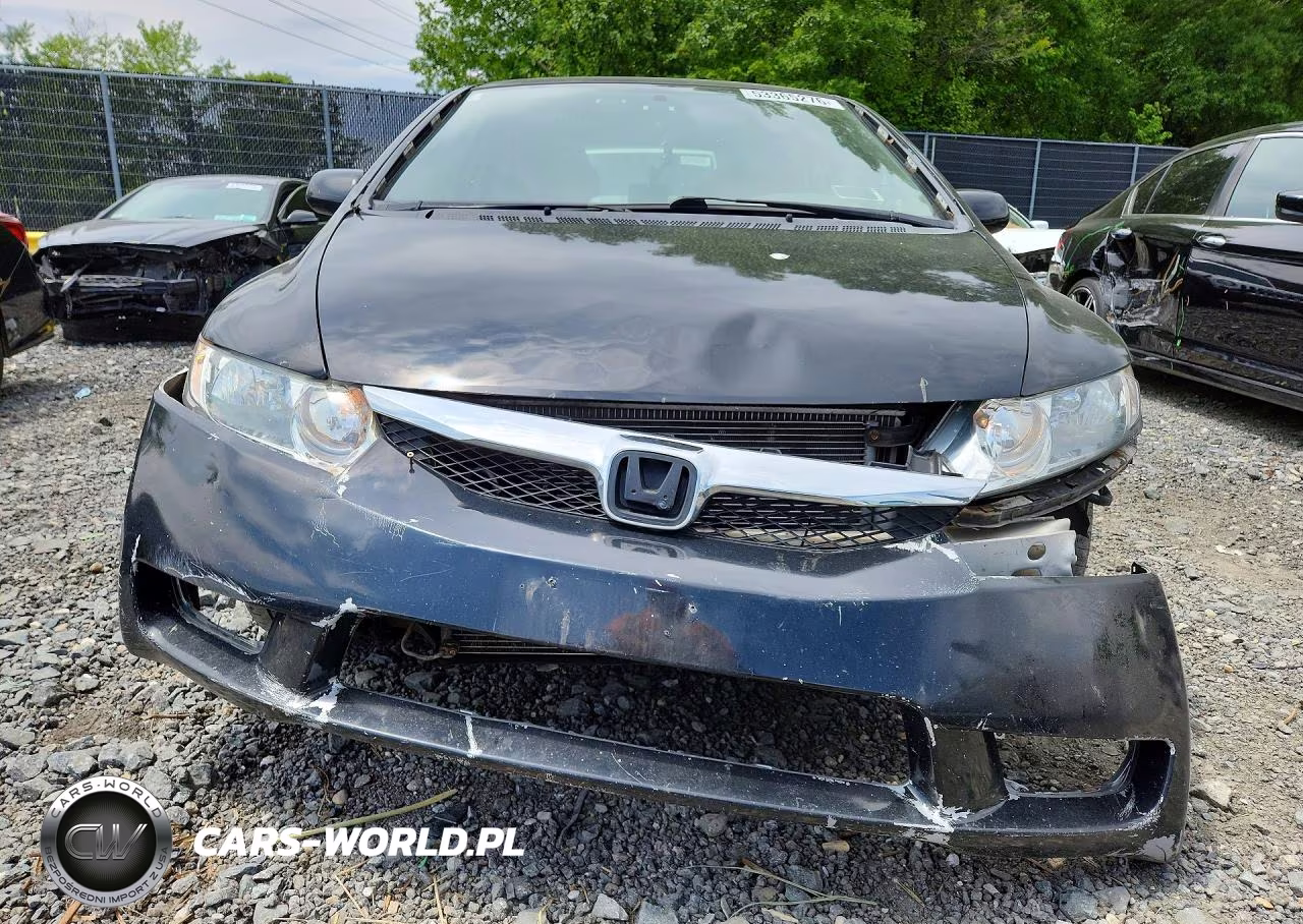 2010 Honda Civic Lx VIN:2HGFA1F55AH574933 - 5