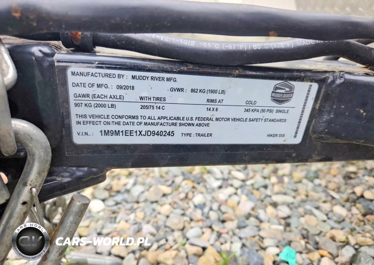 2018 Muddy River Hiker 5X9 Camper VIN:1M9M1EE1XJD940245 - 10