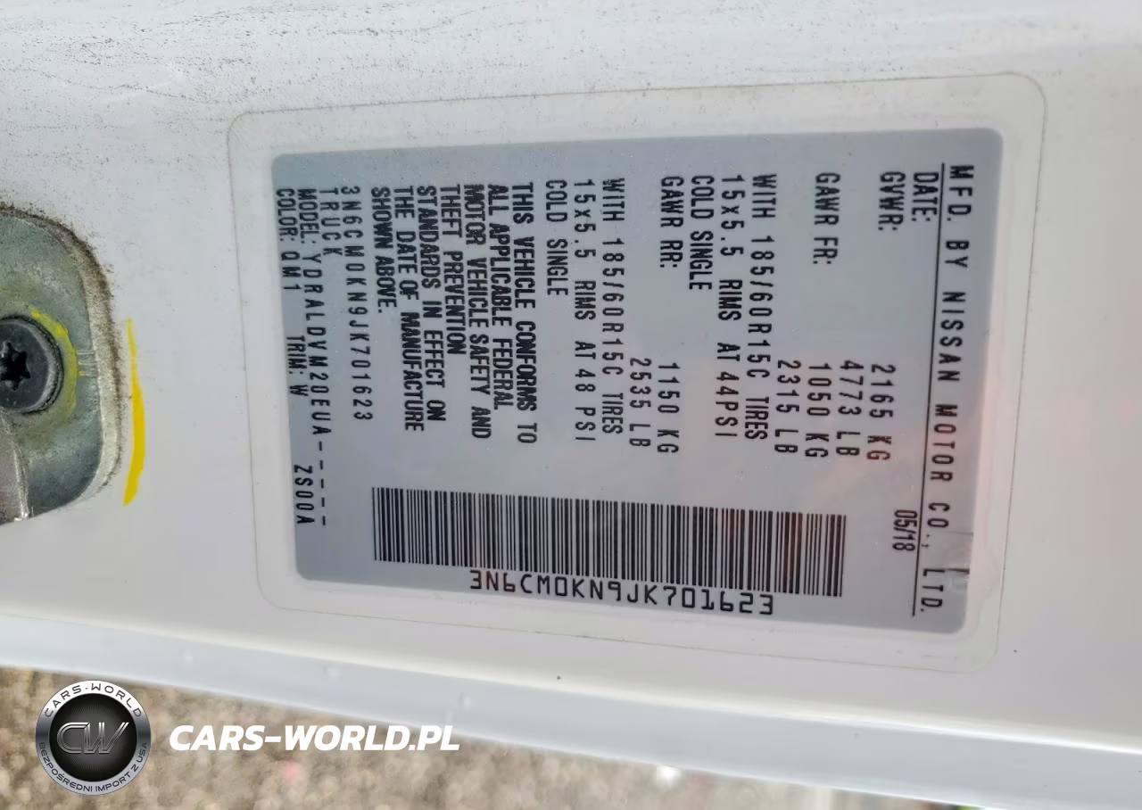 2018 Nissan Nv200 Delivery Van VIN:3N6CM0KN9JK701623 - 13