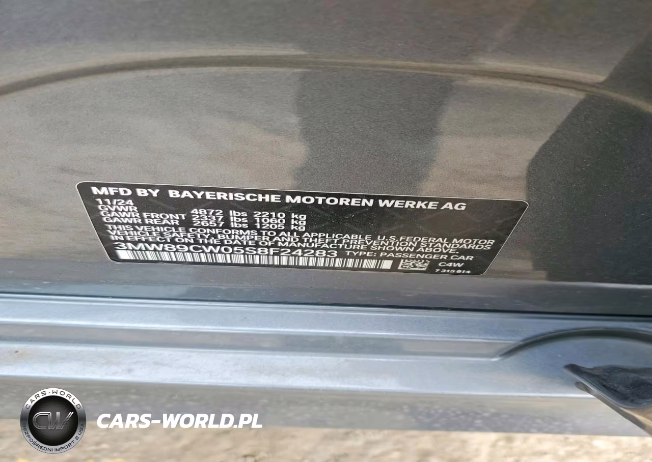 2025 BMW 330Xi VIN:3MW89CW05S8F24283 - 12