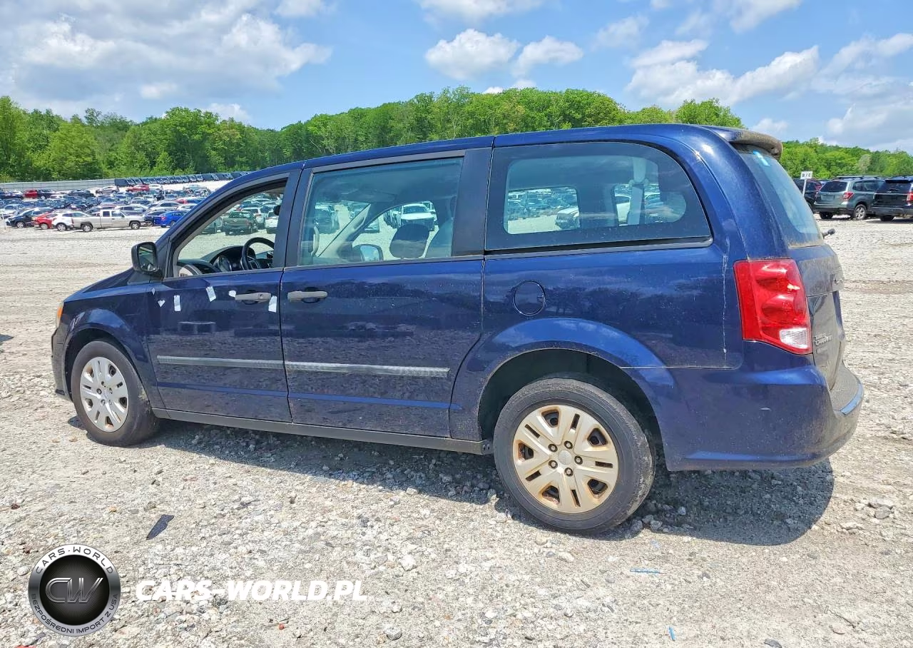 2015 Dodge Grand Caravan Se VIN:2C4RDGBG4FR576607 - 2