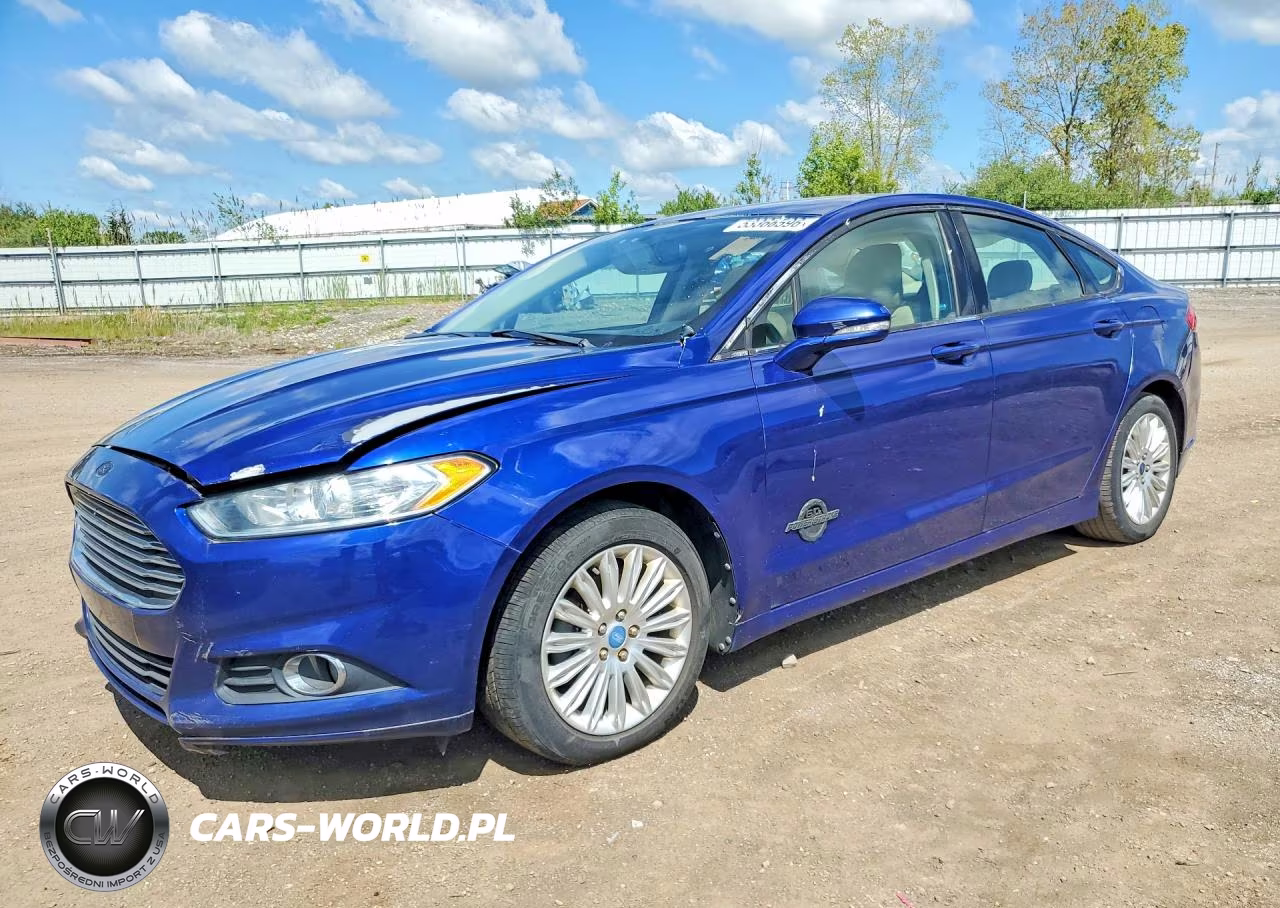 2013 Ford Fusion Se Hybrid