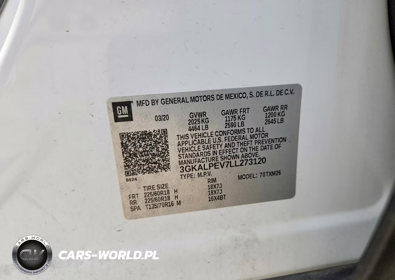 2020 GMC Terrain Slt VIN:3GKALPEV7LL273120 - 14