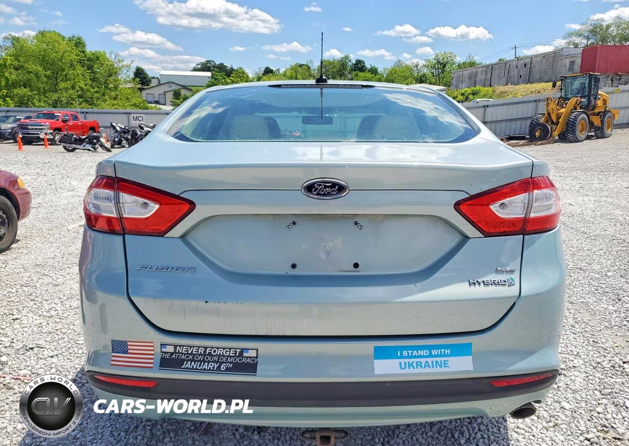2013 Ford Fusion Se Hybrid VIN:3FA6P0LU4DR184827 - 6
