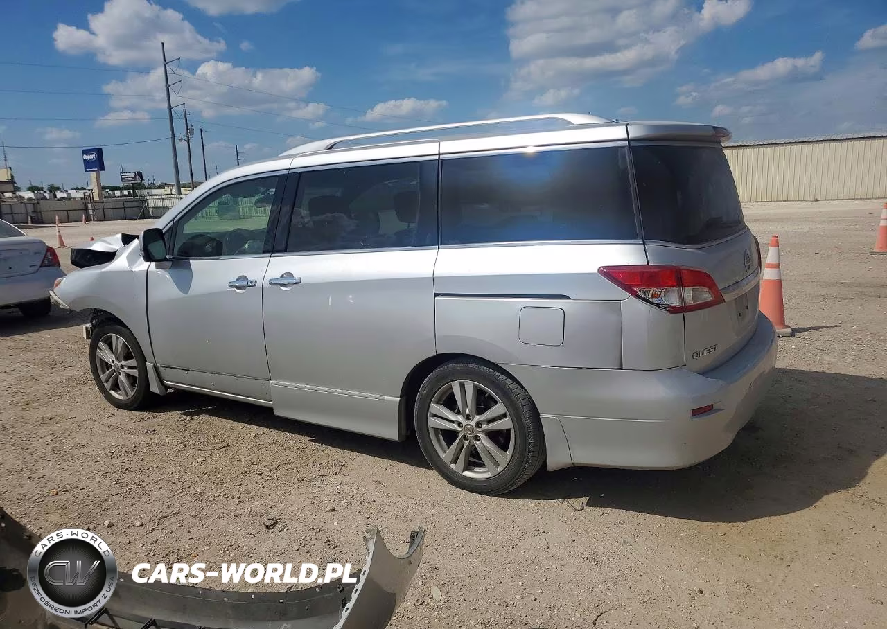2012 Nissan Quest 3.5 S VIN:JN8AE2KP2C9051919 - 2
