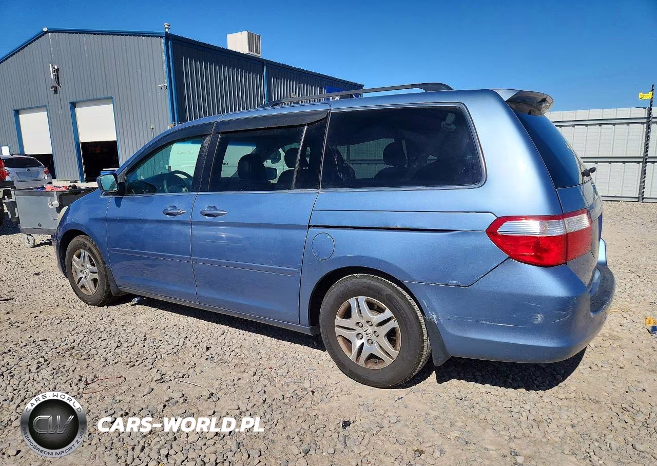 2007 Honda Odyssey Exl VIN:5FNRL38767B114436 - 2