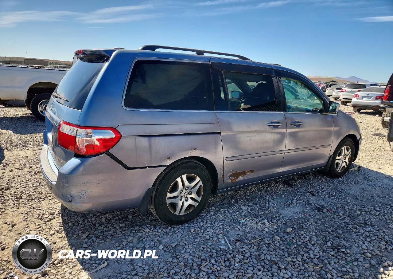 2007 Honda Odyssey Exl VIN:5FNRL38767B114436 - 3