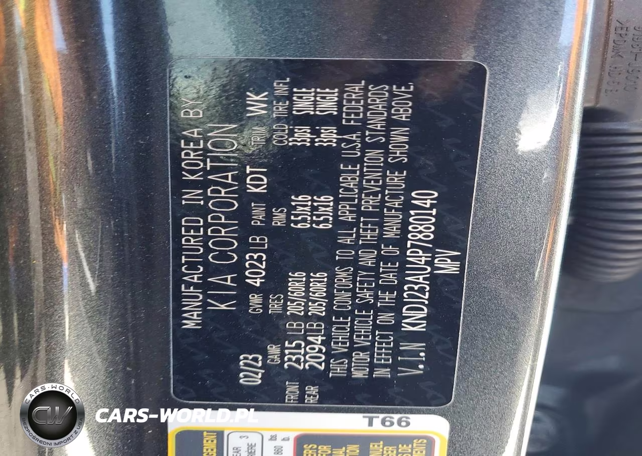 2023 Kia Soul Lx VIN:KNDJ23AU4P7880140 - 12