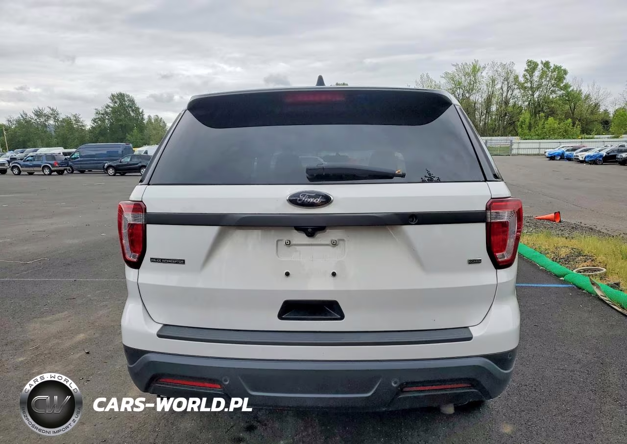 2018 Ford Explorer Police Interceptor VIN:1FM5K8AR0JGC19248 - 6