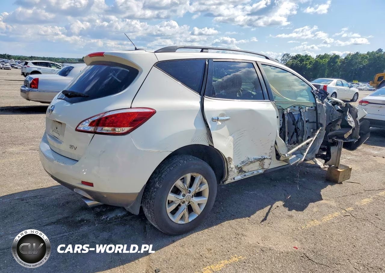 2013 Nissan Murano S VIN:JN8AZ1MU0DW206861 - 3