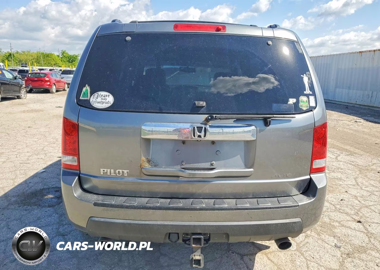 2009 Honda Pilot Exl VIN:5FNYF48679B013764 - 6