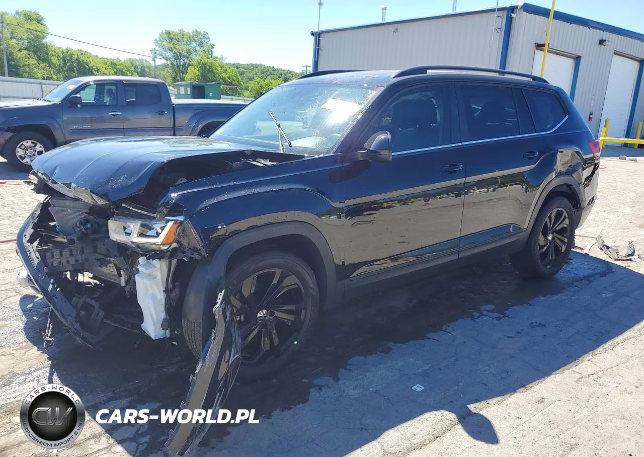2022 Volkswagen Atlas Se VIN:1V2KR2CA1NC510781 - 1