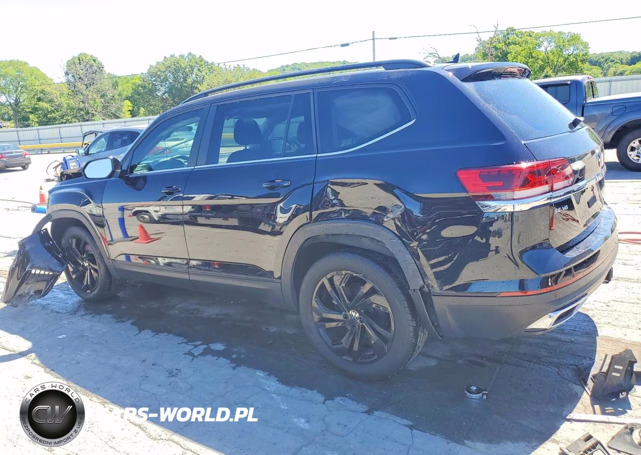 2022 Volkswagen Atlas Se VIN:1V2KR2CA1NC510781 - 2