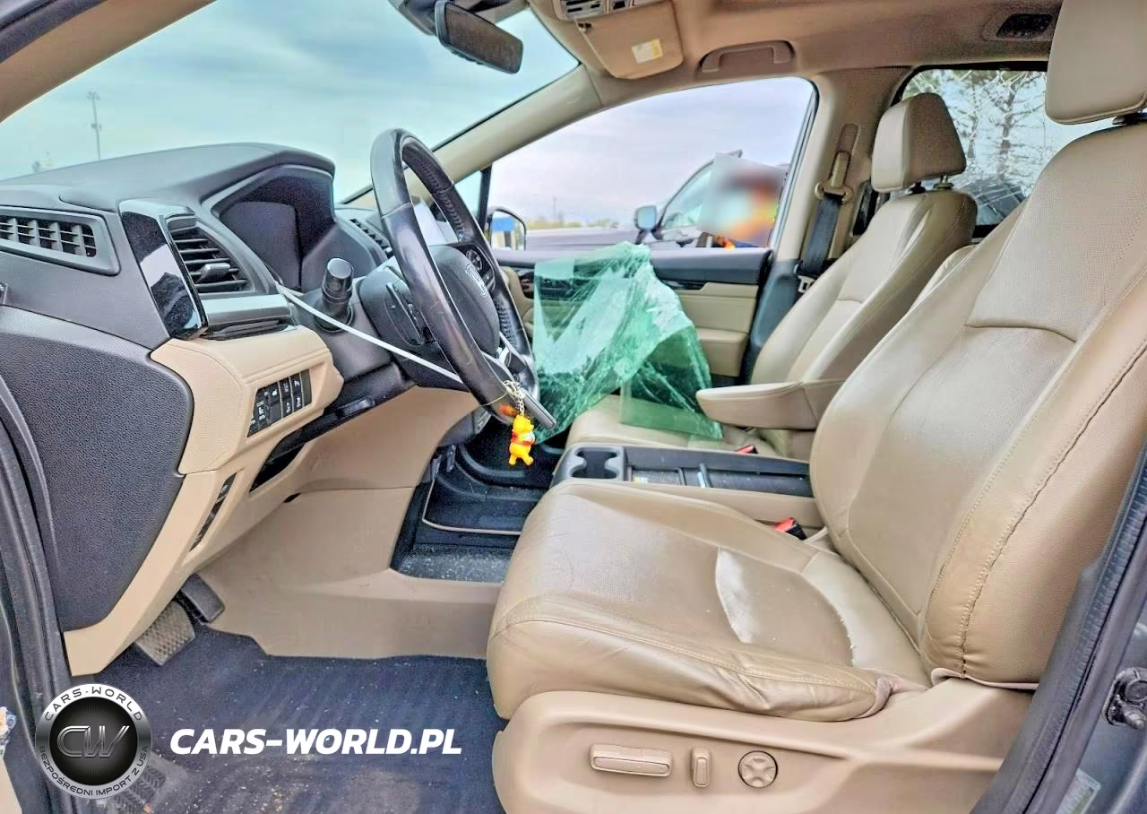 2018 Honda Odyssey Elite VIN:5FNRL6H94JB091877 - 7