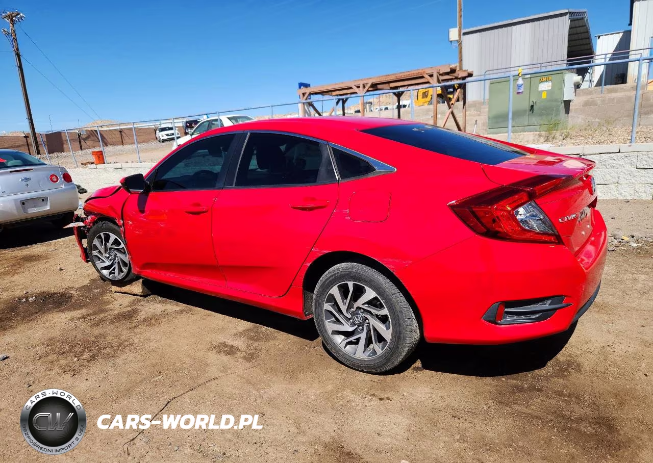 2016 Honda Civic Ex VIN:2HGFC2F72GH502145 - 2