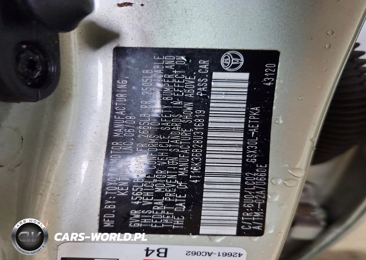 2008 Toyota Avalon Limited VIN:4T1BK36B28U316819 - 12
