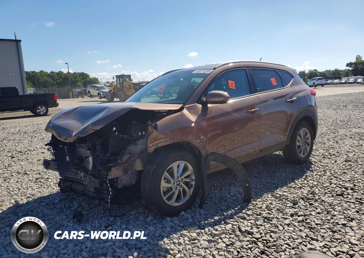 2017 Hyundai Tucson Se VIN:KM8J33A43HU400987 - 1
