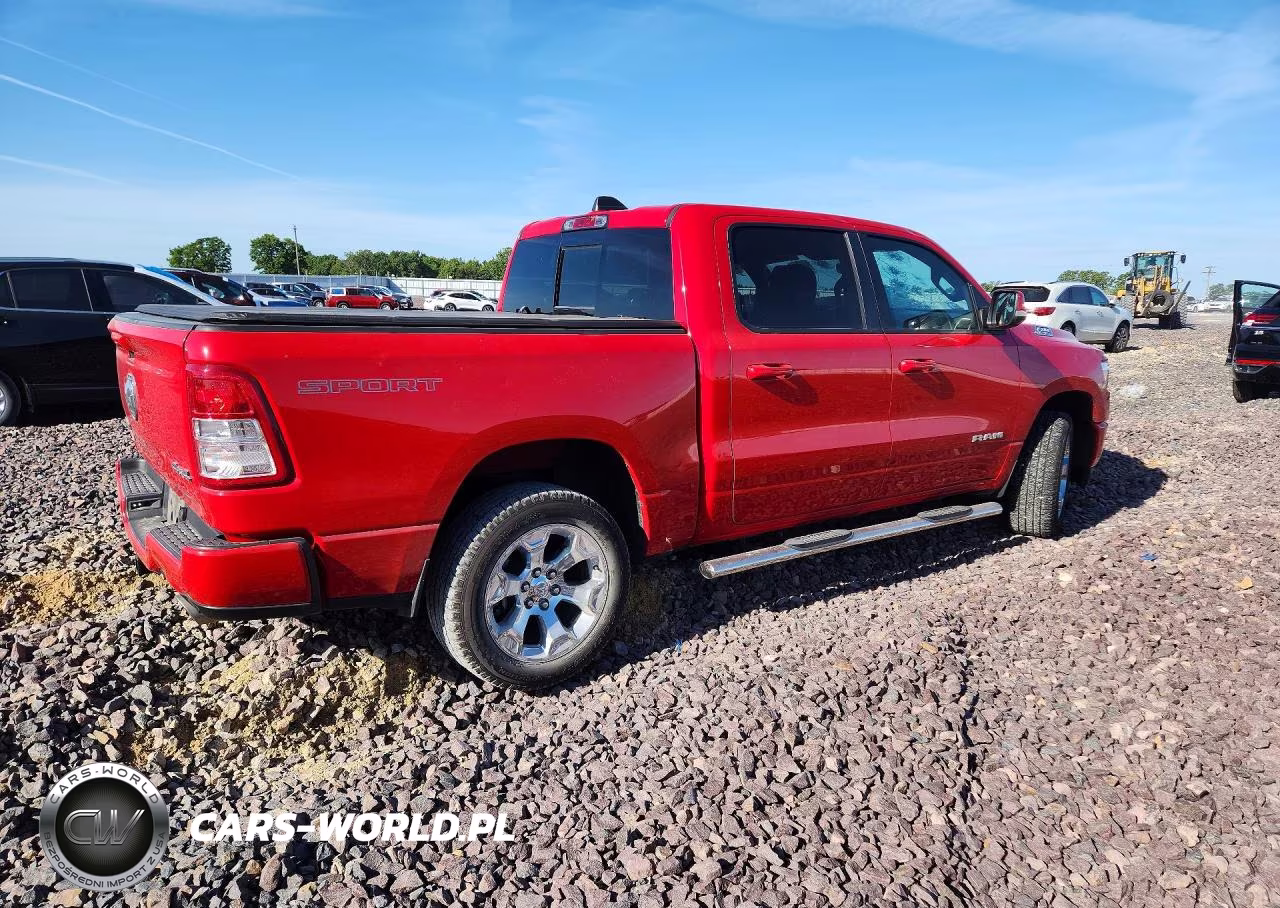 2020 Ram 1500 Big Horn VIN:1C6SRFFT5LN110348 - 3