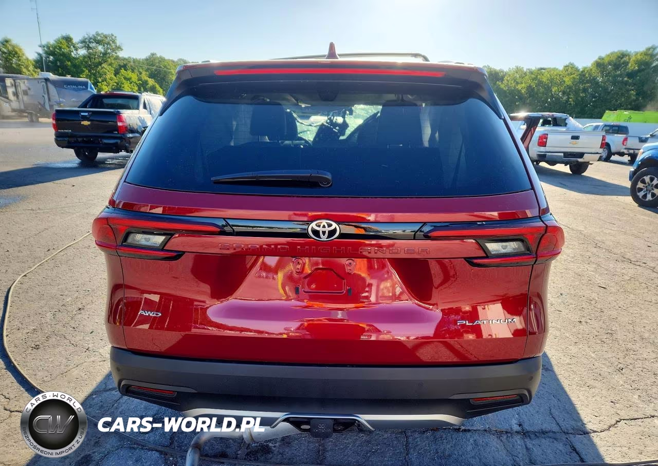 2025 Toyota Grand Highlander Platinum VIN:5TDAAAB53SS081446 - 6